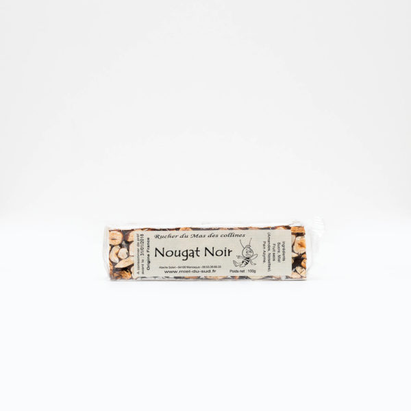 Miel du sud Nougat Noir