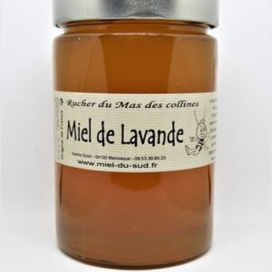 Miel de Lavande origine France en pot 800g